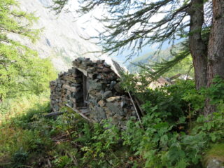 Quel che resta dell' alpe Belvedere