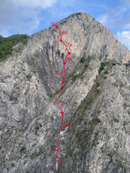 Tracciato (non si vede primo tiro)