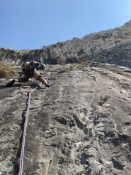 La bella placca tecnica di 6a+