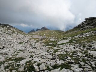 Monte Castello e Passo dell'Omo visti dall'alto