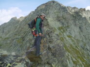 Partenza della cresta SE