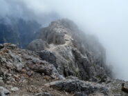 Cresta, durante la discesa