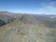 Dalla vetta panoramica verso la Francia.