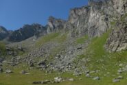 Il bel ripiano prima della salita al Passo