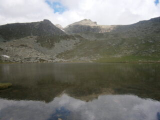 la cima vista dal lago