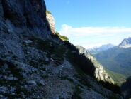 Inizio della Cengia del Doge