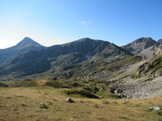 Pizzo d'Ormea, Cima delle Roccate e Bric Conoia dal Colletto Revelli
