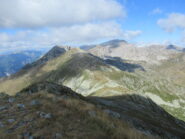 Cima delle Roccate, Bric Conoia e Mongioie visti dal Pizzo d'Ormea