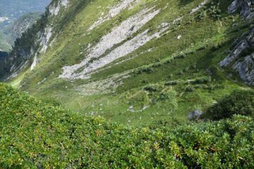 Tornanti del sentiero per Passo di Biordo
