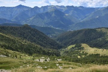 Valle del Rio Vasca percorsa in salita