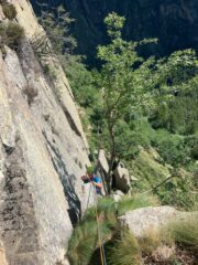 Dalla sosta del primo tiro