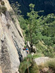 Dalla sosta del primo tiro