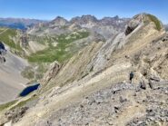 La cresta dall'anticima Sud-Est