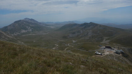 Vista sulla piana dal Duca degli Abruzzi