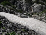 Piccolo nevaio al fondo de la Scala