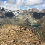 La cresta, l’Arbola e lago Sruer