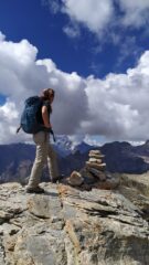 Uno sguardo sulle alte cime del Delfinato dalla cima