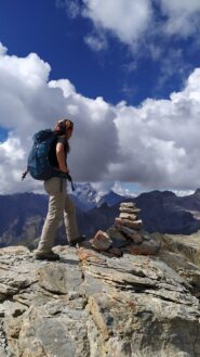 Uno sguardo sulle alte cime del Delfinato dalla cima