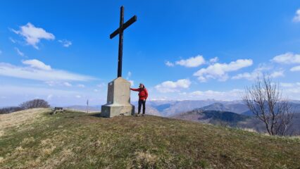 in vetta al Monte Buio