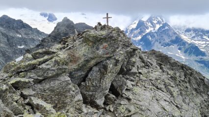 in vista della cima NO del Colmet