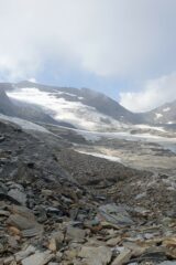 Ghiacciaio de l'Isère dal colle della Vacca
