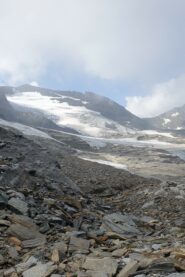 Ghiacciaio de l'Isère dal colle della Vacca