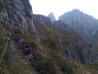 Panorama in uscita verso il Pian Serrada.