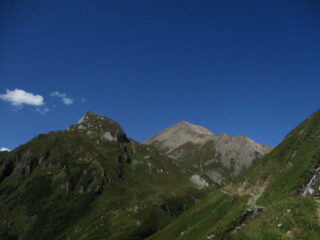 In alto Punta dei Camosci