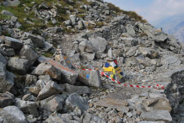 Arrivo al Colle della Vecchia