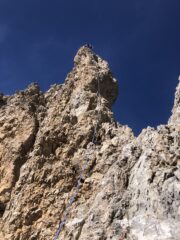 Calata al bivacco 