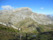 Discesa al Passo delle Saline con davanti la Cima