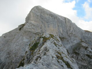 Cima delle Masche (m.2392) con parete nord delle Saline