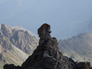 Profilo umano (di Hitchcock ?) sulla cresta