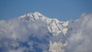 Monte Bianco tra le nuvole