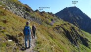 Ultimo tratto che sale verso la Bassa del Lago Scuro 2501mt.