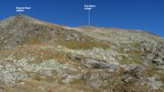 I Poncioni Negri e la P.ta Negra vista dalla Bassa del Lago Scuro.