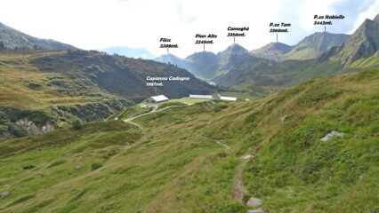 Capanna Cadagno in vista.