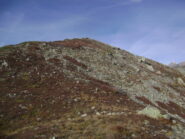 quando la pista spiana, salire a sinistra per la Tete Basse