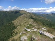 Dal Monte Le Ciazze , il crinale verso il Monte Grande