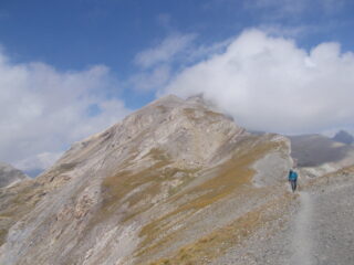 la cima dalla Bassa Terre Rosse
