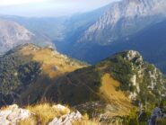 dalla cima ,veduta  sulla Valle Pesio