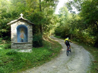 dure rampe verso San Bernardo di Gilba
