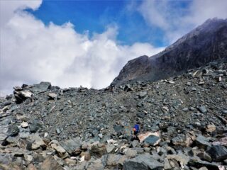 Dal passo Vallanta in direzione Gastaldi