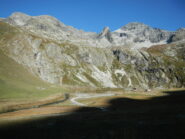 l'anfiteatro sul pianoro del Rifugio Scarfiotti