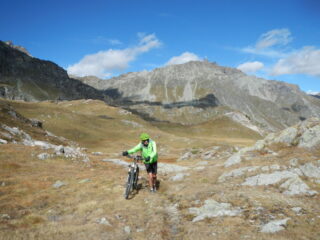 tratto a piedi per raggiungere il Col du Salvè