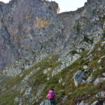 Salendo verso il Colle dell'Aver