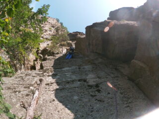 partenza del secondo tiro