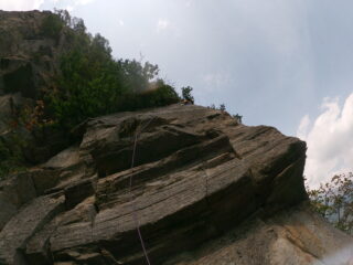 L6 vista dalla comoda sosta