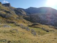 Inizio traccia, in fondo il Marguareis