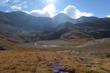 la cima vista dal bivacco